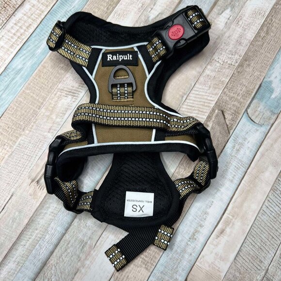 Other - New Raipult XS Dog Harness Olive Green Reflective. Excellent condition